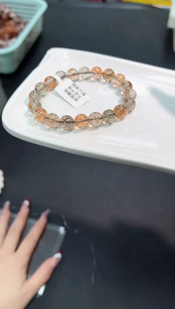 【闪购商品】水晶手串未镶嵌92h多样性发其一/1条默认微瑕