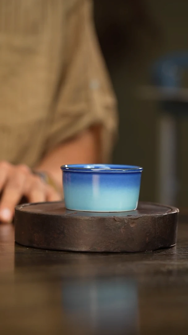 柴房陶瓷柴烧4普洱杯