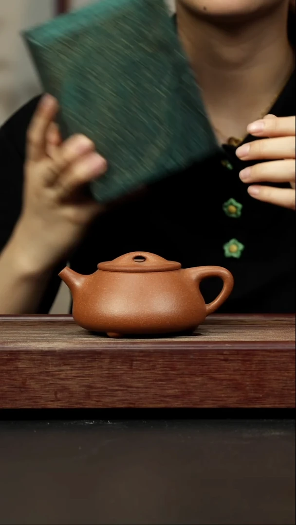 紫砂茶壶老段 满瓢