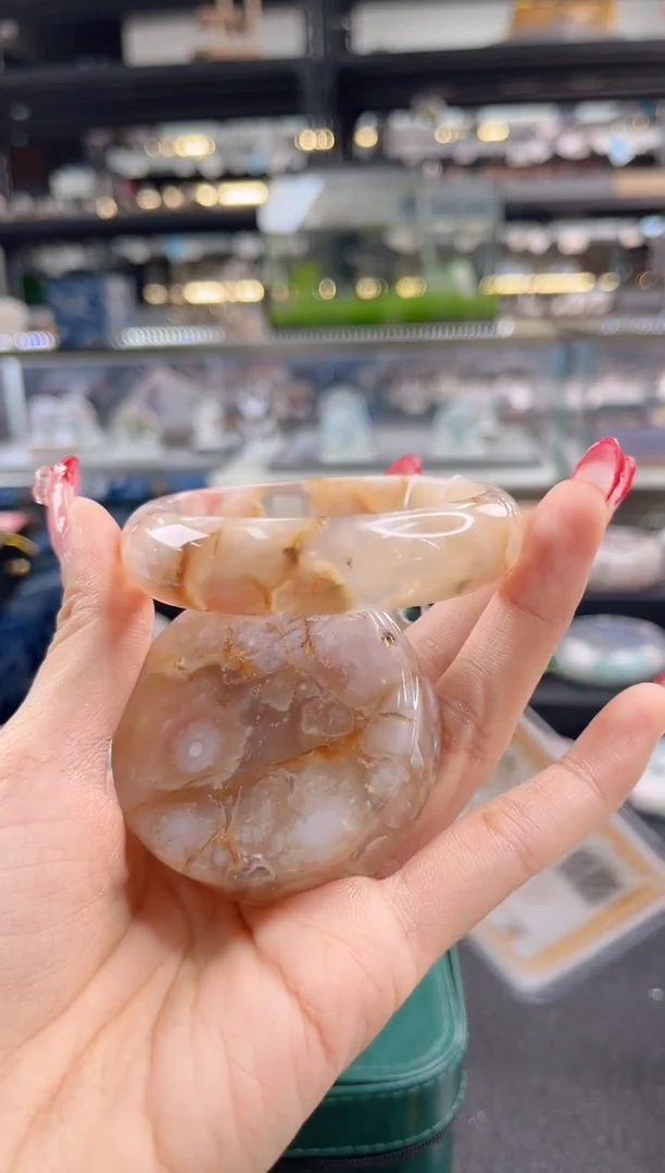 未镶嵌手镯石英质玉57圈口（赠品镯心）6996455