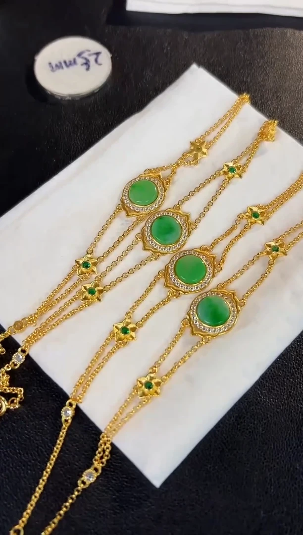 【闪购商品】翡翠手链未镶嵌缅料A货/多样性发货/一件