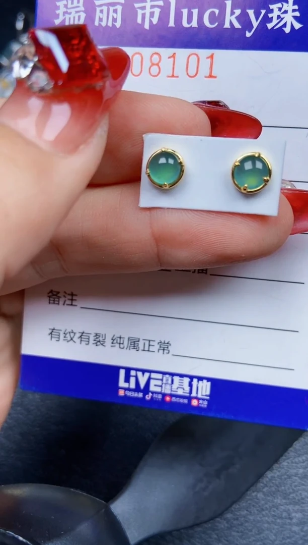 【闪购商品】翡翠颈饰银S925镶嵌8101