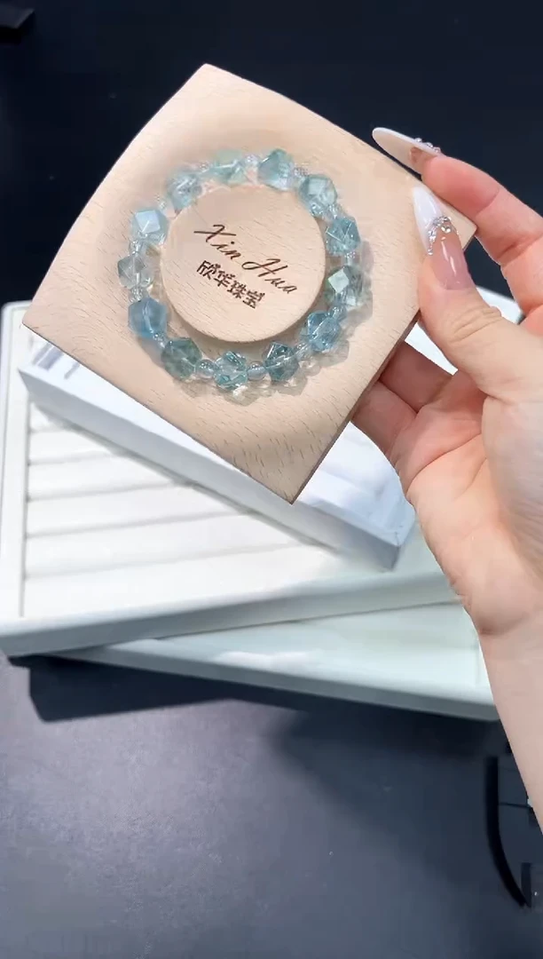 未镶嵌手串托帕石10i多样性发其一【1条】默认微瑕