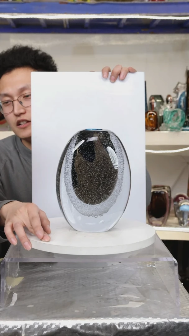 【闪购商品】琉璃高22精品琉璃正常手工痕迹