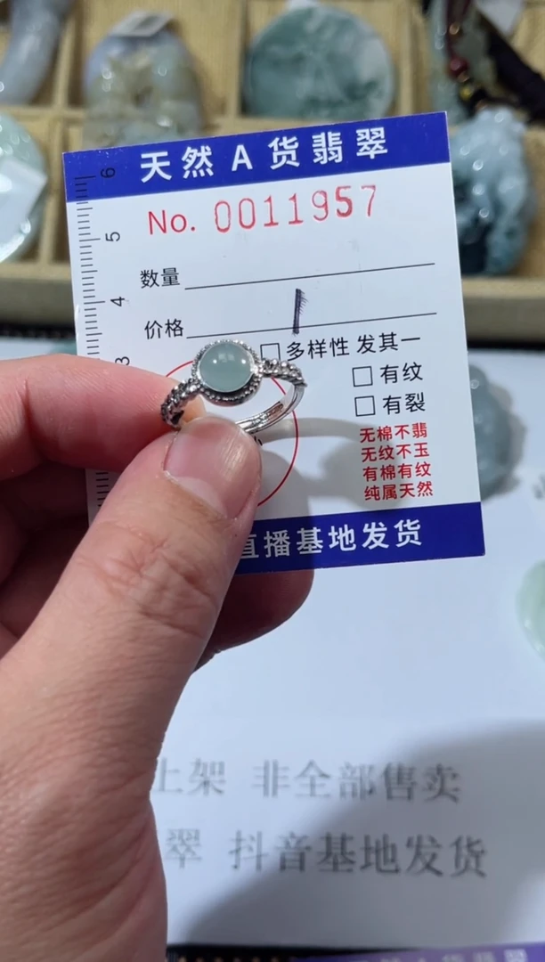 【闪购商品】翡翠颈饰未镶嵌天然缅甸A货翡翠（多样性发货）戒指