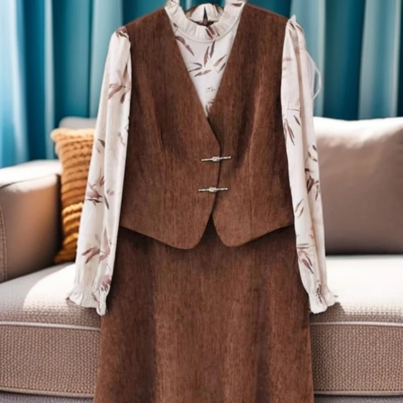 A13#【木兮兮专属】2026年春秋季新款气质修身轻奢时尚连衣裙