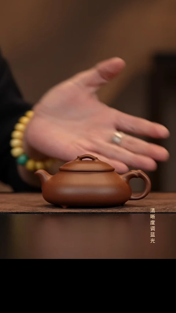 允禾斋 紫砂壶  简瓢 中槽清