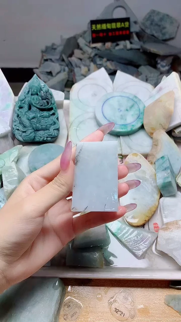 裸石翡翠天然缅甸翡翠A货