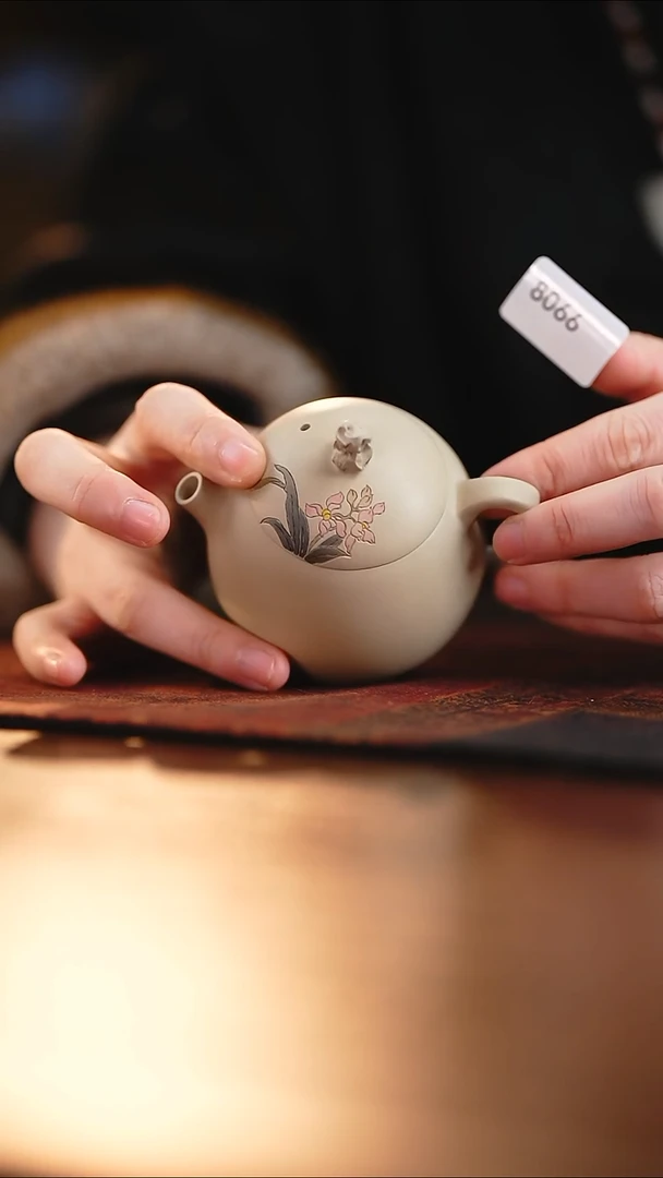 雲梦茶器紫陶茶壶8066