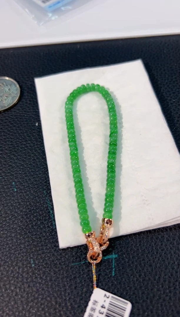 颈饰未镶嵌翡翠 缅料A货/支持复检/一件