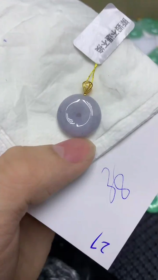 颈饰未镶嵌翡翠缅甸A货翡翠