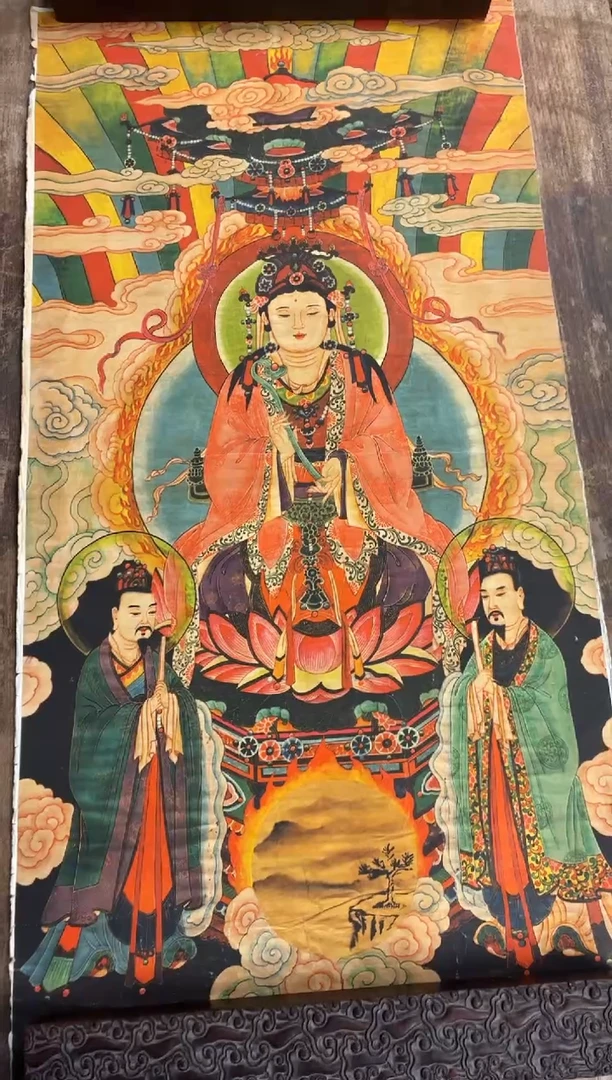 装裱画澄空梵像高端精选链接AA13