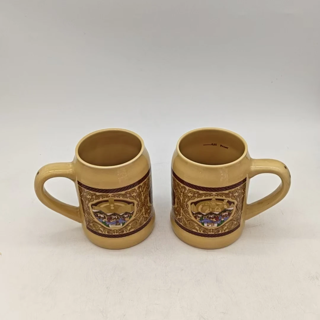 5979 两杯（口径8，高12.5）陶瓷餐具B42