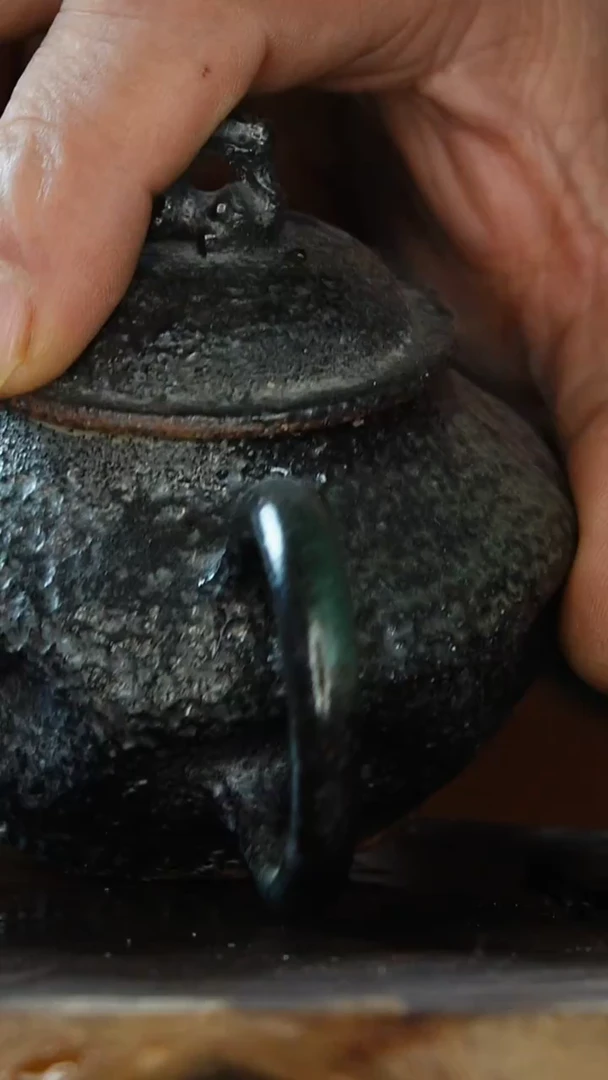 紫砂全手工手捏宫灯