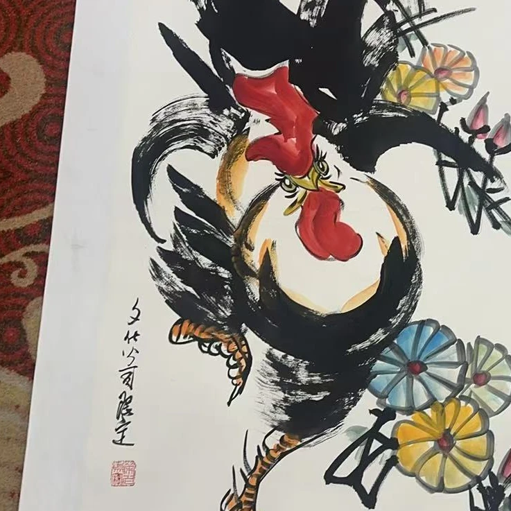 橱窗展示/文峰艺术展厅/徐文清/宣纸国画/带证书带授权