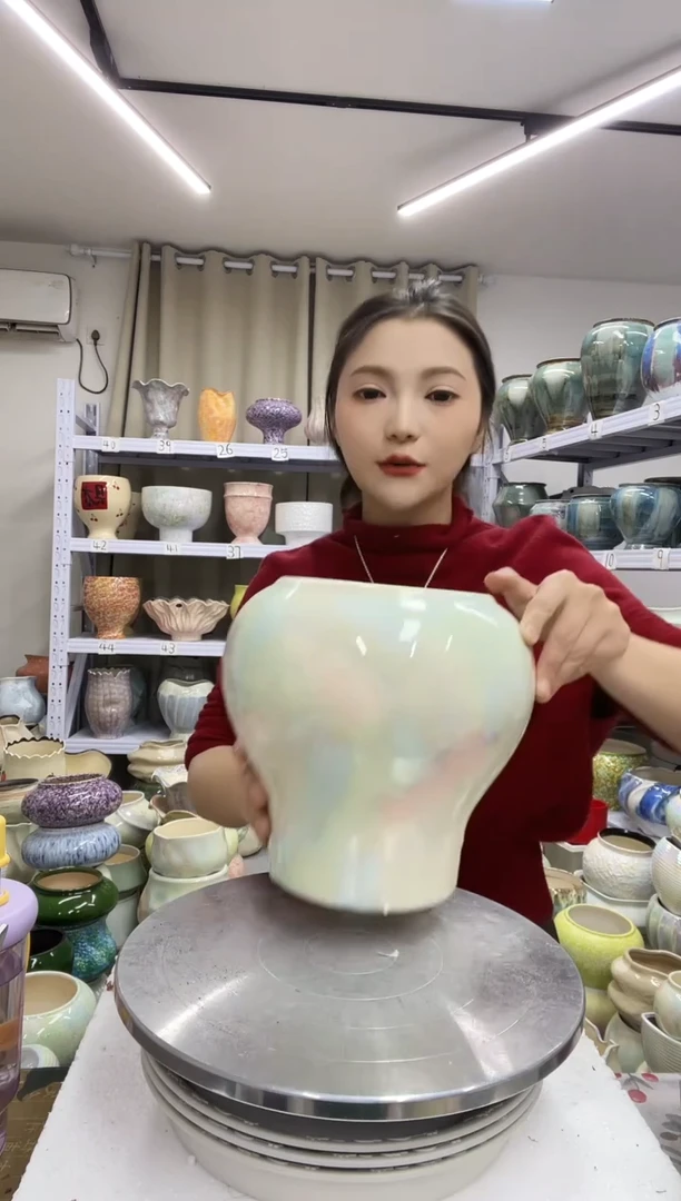 【1.4】花盆尺寸高： 21口：14