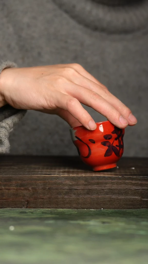 【闪购商品】杯青诗手工手绘瓷器