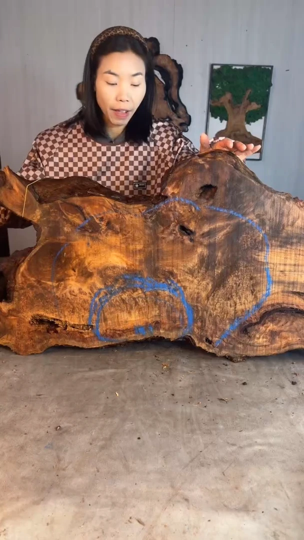 香杉木木头款杉木瘤挂件【原料】004