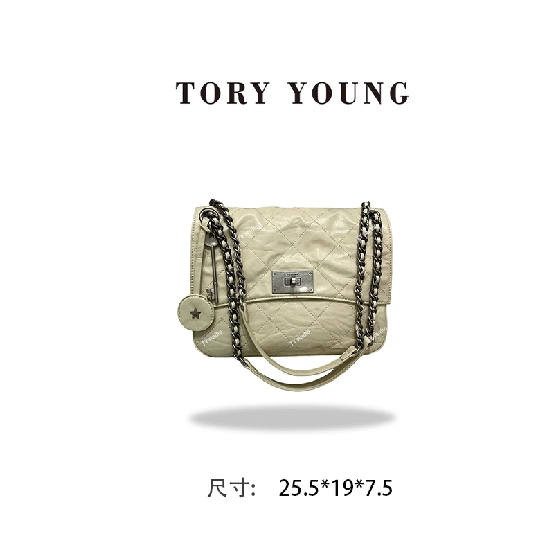 【TY】ZT-D7138-游牧白 轻奢高级韩版单肩潮流时尚简约女包