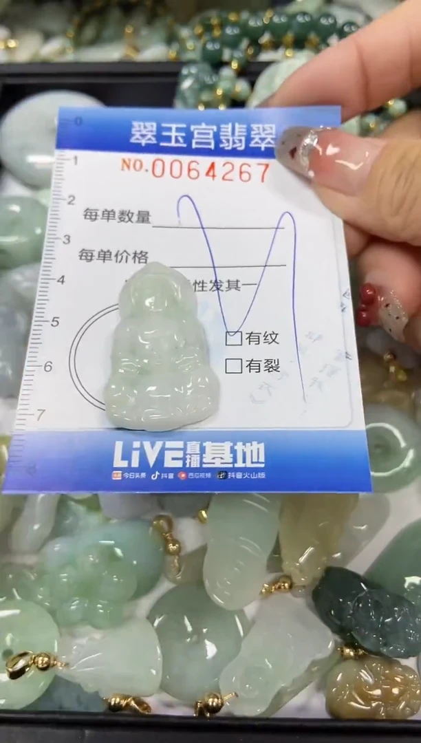 【闪购商品】翡翠颈饰未镶嵌闪购商品0064267