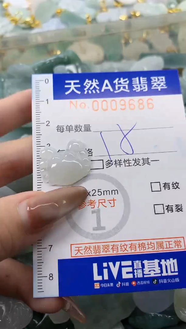 翡翠未镶嵌颈饰天然A货翡翠