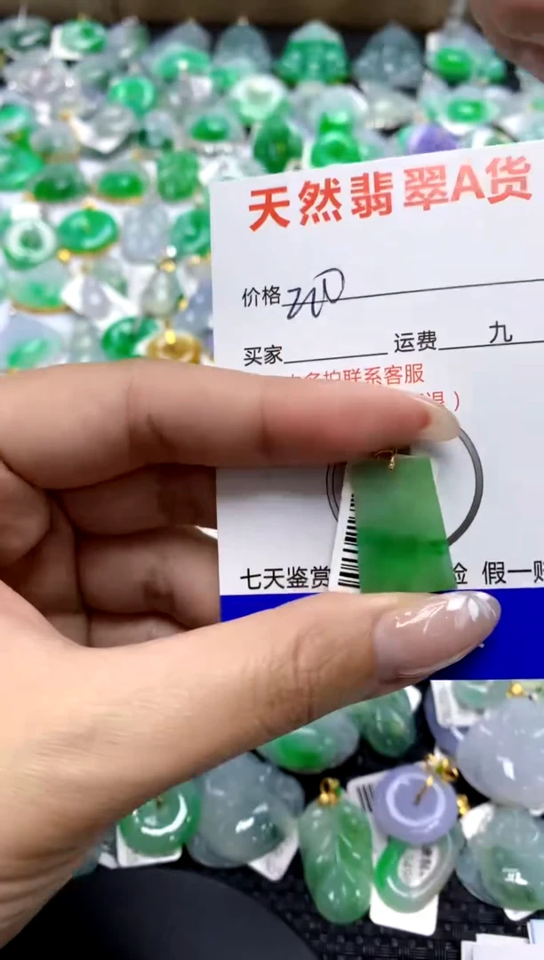 【闪购商品】翡翠颈饰18K金镶嵌111111111111