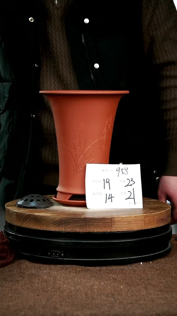 【闪购商品】紫砂花盆958+z宜兴紫砂花盆