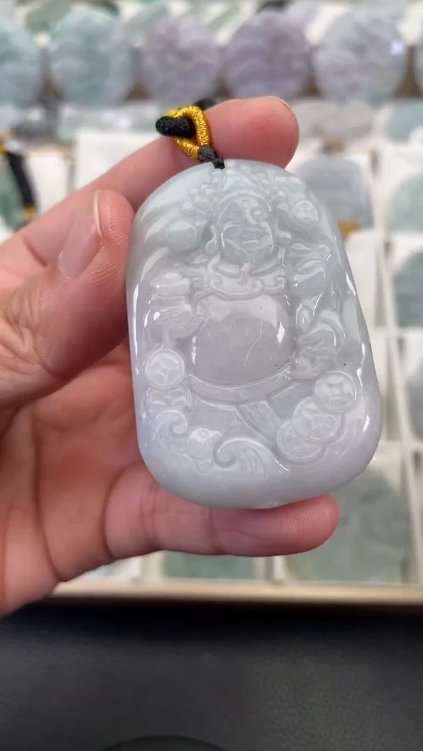 颈饰未镶嵌翡翠天然缅甸翡翠A货81