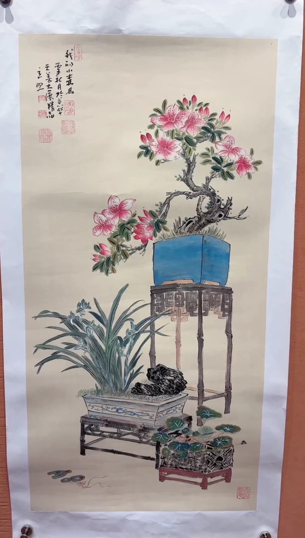 国画师立照老师国画作品