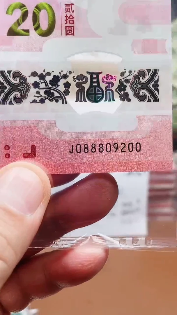 塑料蛇钞088809200单张68分1111