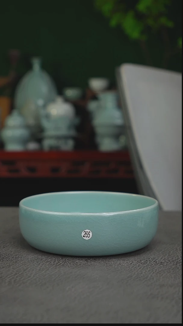 仿古件 265号深腹洗  有瑕简包-二