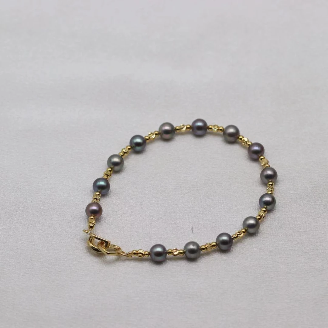 362  美拉德ins风珍珠手链