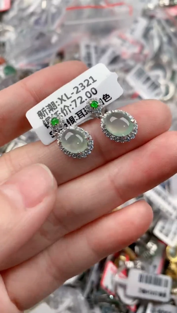 银S925镶嵌戒指翡翠11-11-11----10