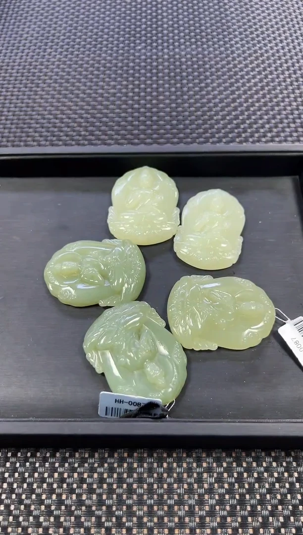 和田玉未镶嵌颈饰（多样性发一件）