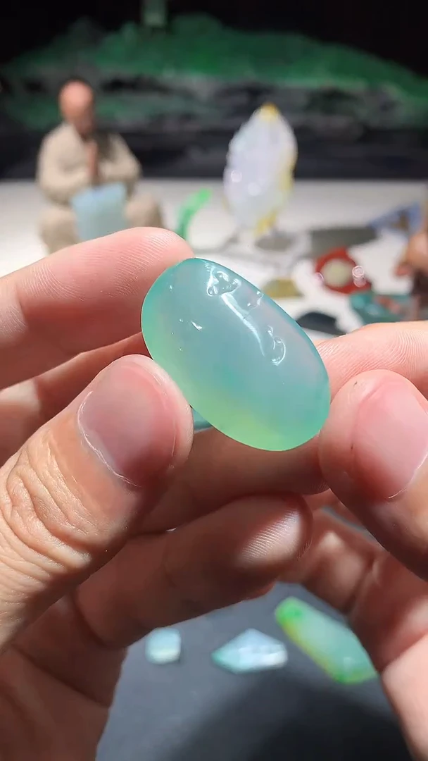 未镶嵌定制翡翠33.2-20.-9.4