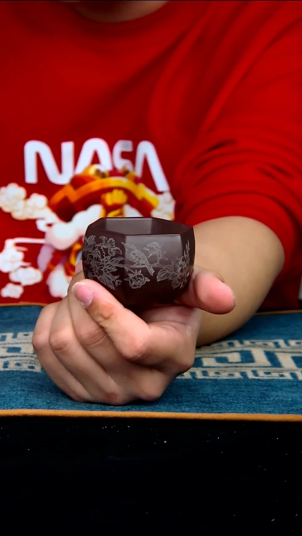 【闪购商品】紫砂花盆4.5*3内径紫砂花盆