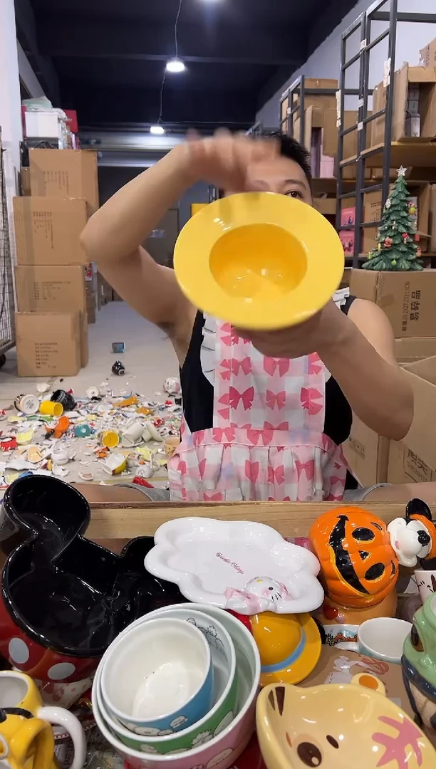 瓷片原盒海贼王草帽碗
