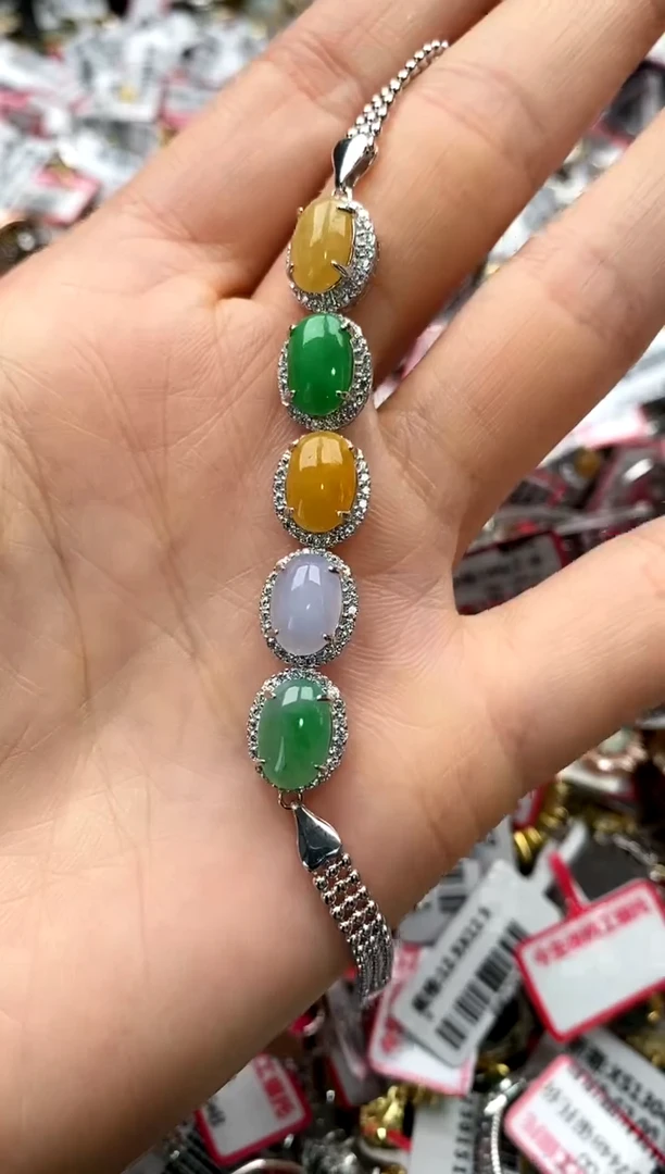 【闪购商品】翡翠戒指银S925镶嵌44444444    1