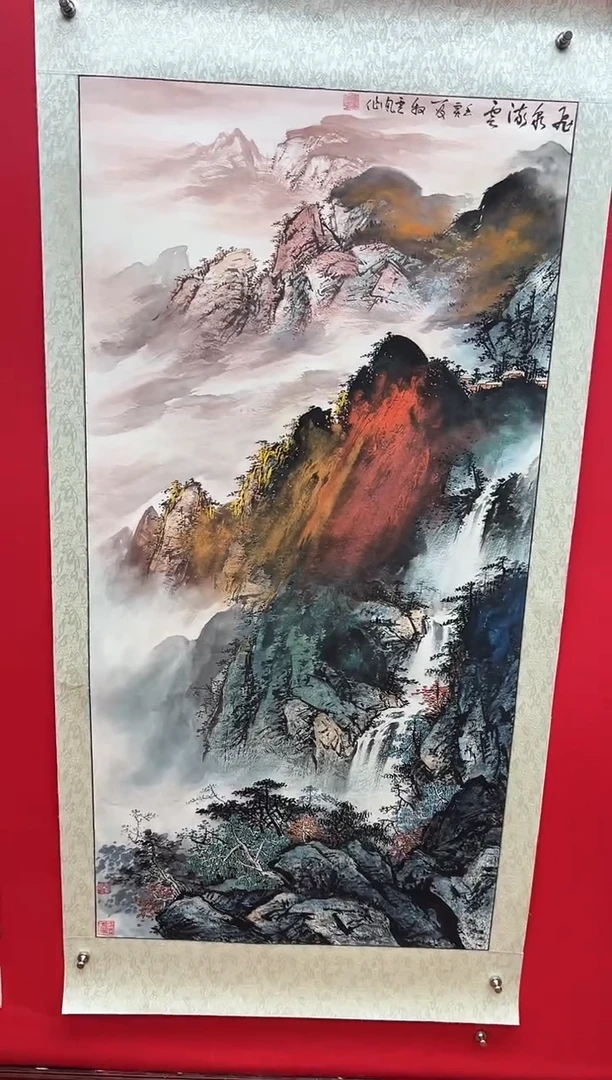 国画娄渊波国画作品-30