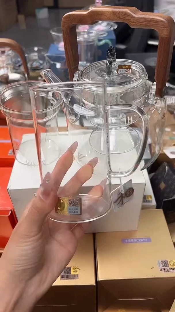 @@禾器晶彩灵韵壶 +清简杯透明色