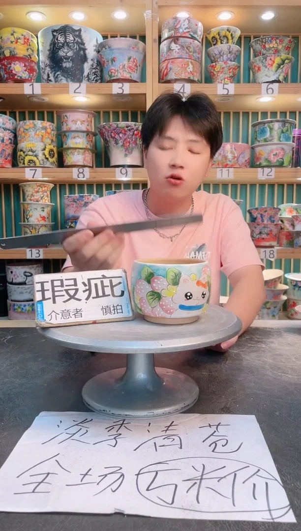 瓷片默认微瑕一物一拍0525-231