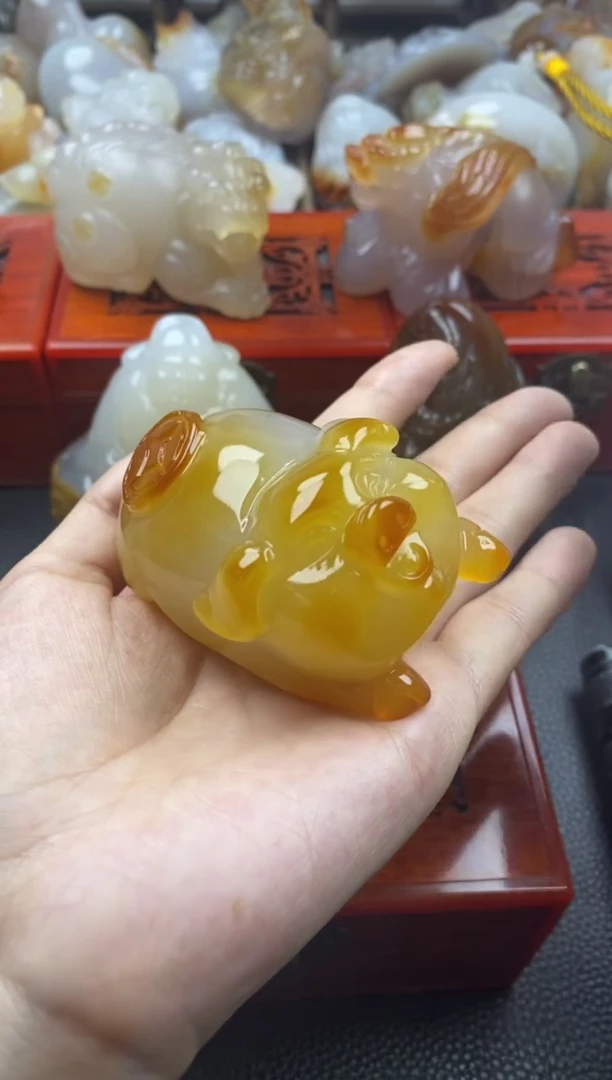 玛瑙/玉髓手把未镶嵌00