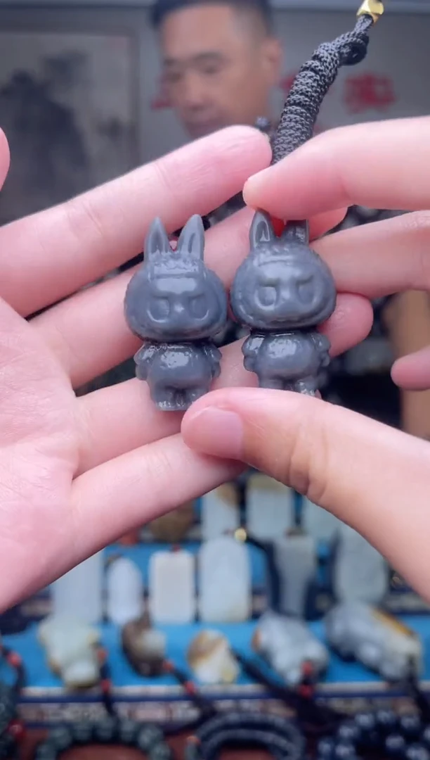 和田玉未镶嵌挂件1多样性发 拍一发一