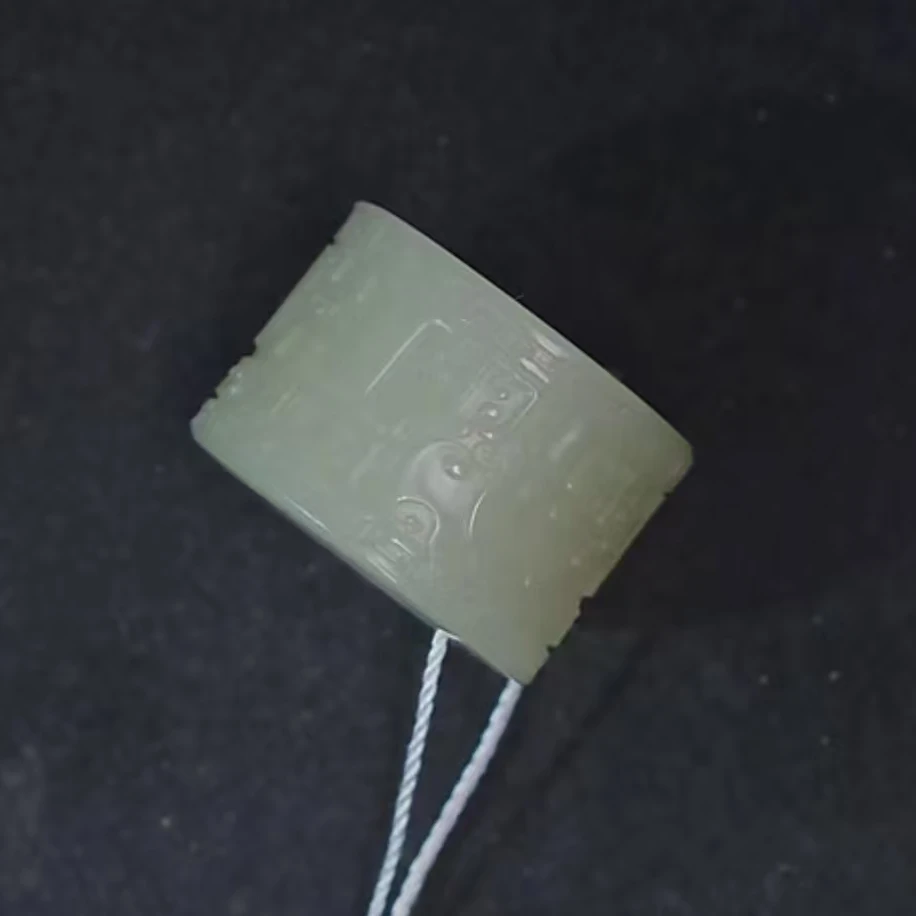 清代和田玉 扳指  21.3