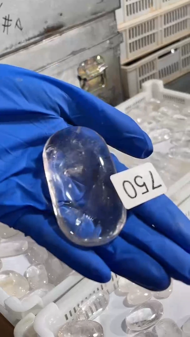 未镶嵌珠宝半成品水晶白阿塞充电宝-750