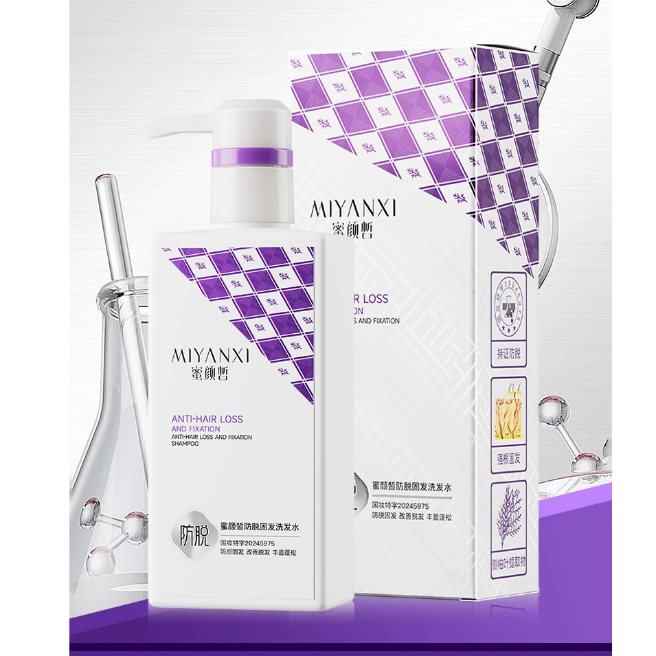 蜜颜皙防脱洗发水1瓶+洗发水1袋+8袋试用装+还原霜1袋