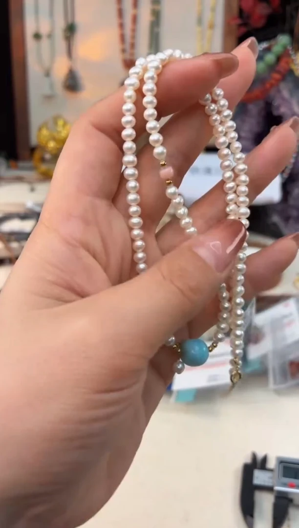 未镶嵌针钠钙石颈饰@@E921I015247