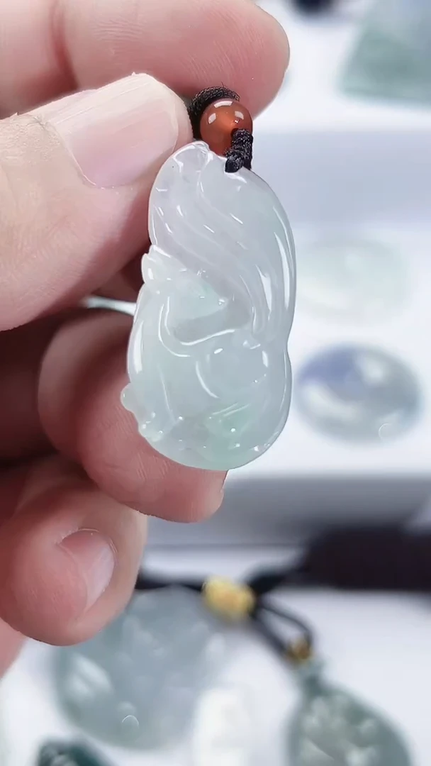 颈饰未镶嵌翡翠天然缅甸A货翡翠