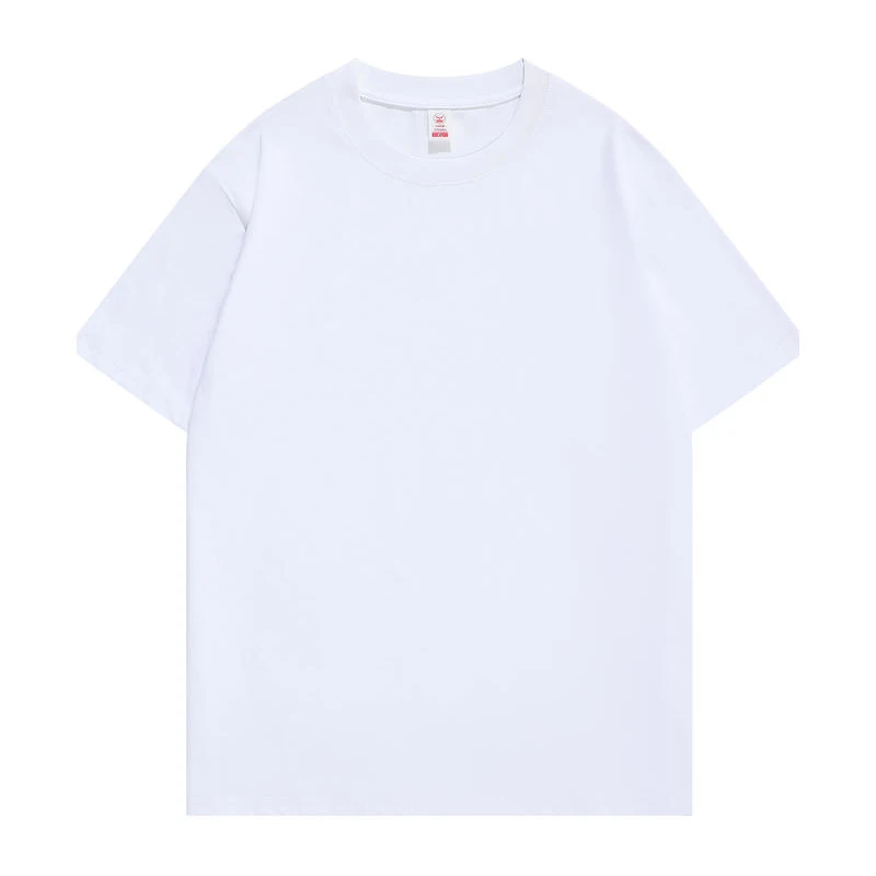 Mexican/稻草人2025新款纯色圆领短袖t恤男女休闲百搭半袖上衣