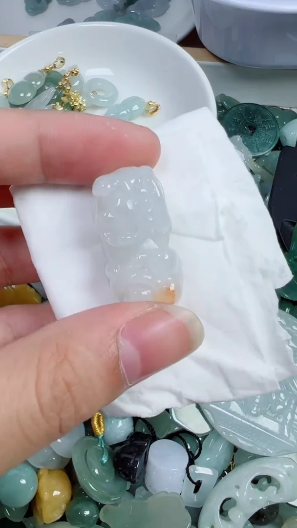 散珠翡翠116号链接，A货翡翠